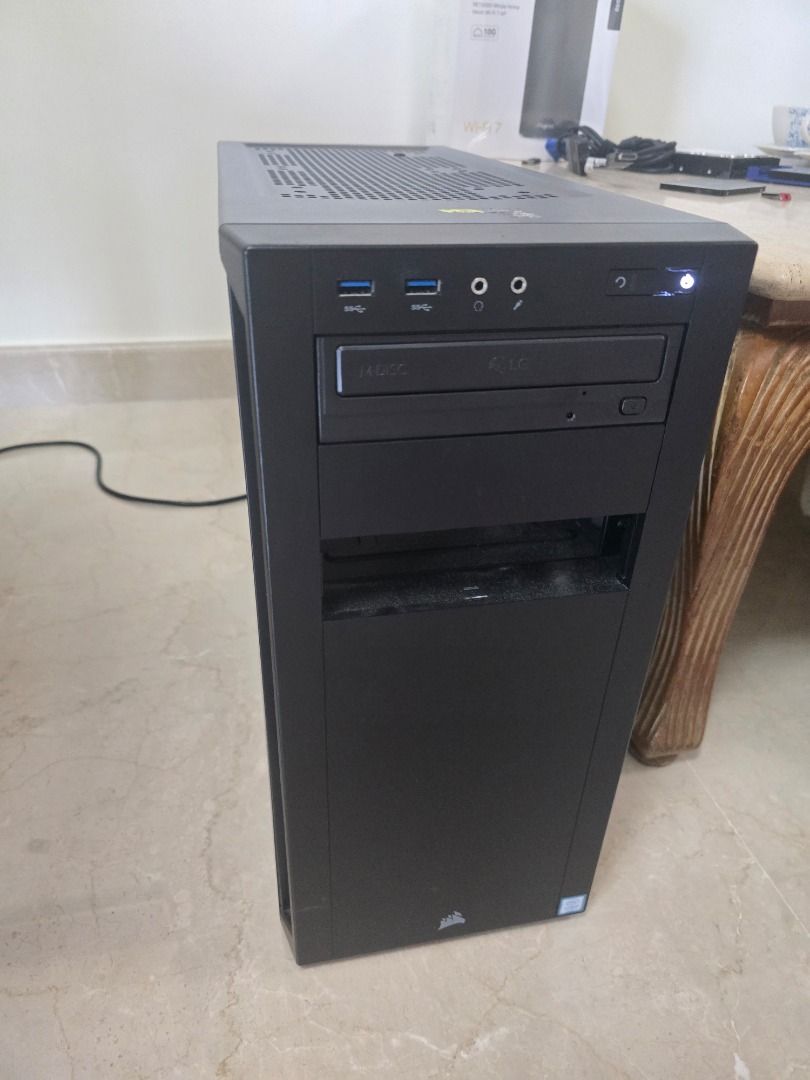 Desktop PC – i5‑7400 / GTX 750 / 16GB RAM / 4TB Storage (Category: Desktops) located in Singapore. Submitted by AndrewDM (Listing ID 1451793102, Image 1). Description: Reliable and clean desktop PC, great for home use, students, office work, and light gaming. Fully working, freshly cleaned, and ready for immediate use. Specifications Processor: Intel Core i5‑7400 (3.0GHz, 4 cores) RAM: 16GB DDR4 (2400MHz) Graphics: NVIDIA GeForce GTX 750 (976MB) 