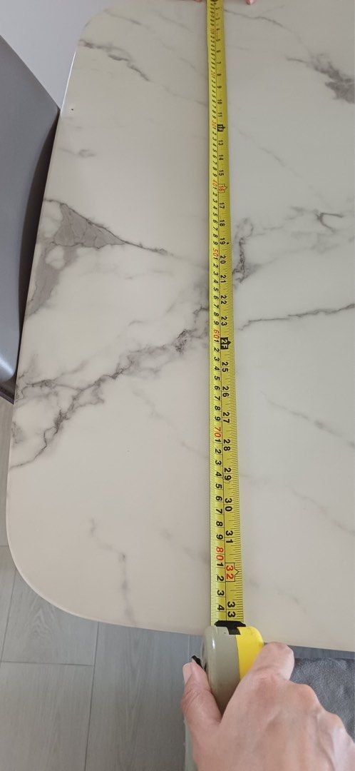 Dining table (Category: Tables & Sets) located in Singapore. Submitted by chunkychucky_cat (Listing ID 1451782186, Image 2). Description: Negotiable and good condition! Measurements in the picture :).