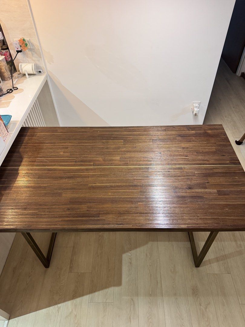 Dining Table set (Category: Tables & Sets) located in Singapore. Submitted by ateamexp (Listing ID 1451847373, Image 3). Description: Selling Dining Table set Bought it from Castlery SG @ $2,200 Table measurement: 160x90cm 2 set of chair (see picture) Self-Collect / Arrange own delivery .