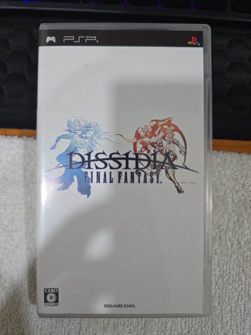 Dissidia Final Fantasy & Dissidia 012 PSP UMD Games Japanese (Category: PlayStation) located in Quezon City. Submitted by kevinskorner (Listing ID 1451732501, Image 2). Description: item: Selling Final Fantasy PSP Dissidia Bundle. All games were originally bought. Cases are in good condition. Game UMD discs are in excellent condition. Game manuals are clean. - Final Fantasy Dissidia PSP - 500 - Final Fantasy Dissidia Duodecim PSP - 500 each PM me