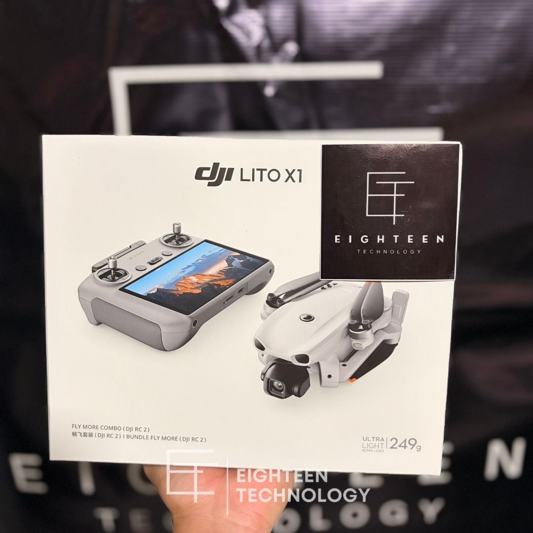 DJI LITO X1 Fly More Combo (DJI RC 2) (Category: Drones) located in Caloocan City. Submitted by lei_18tech (Listing ID 1451714605, Image 1). Description: 𝘾𝙖𝙥𝙩𝙪𝙧𝙚 𝙚𝙫𝙚𝙧𝙮 𝙢𝙤𝙢𝙚𝙣𝙩 𝙛𝙧𝙤𝙢 𝙖 𝙣𝙚𝙬 𝙥𝙚𝙧𝙨𝙥𝙚𝙘𝙩𝙞𝙫𝙚. Get the 𝘿𝙅𝙄 𝙇𝙞𝙩𝙤 𝙓1 𝙁𝙡𝙮 𝙈𝙤𝙧𝙚 𝘾𝙤𝙢𝙗𝙤 (𝘿𝙅𝙄 𝙍𝘾 2) today! 📍 Imus, Cavite 🚚 Nationwide Shipping 📩 Message Eighteen Technology for pricing and availability..