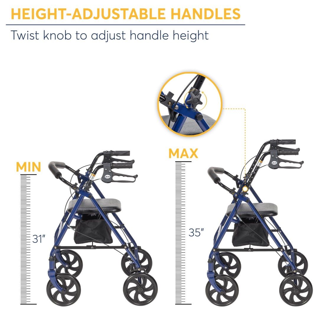 DRIVE Foldable Medical Rollator (Category: Wheelchairs) located in Quezon City. Submitted by SomeThingsMustGo.ph (Listing ID 1451791961, Image 3). Description: Brand New DRIVE Foldable Medical Rollator ₱3,800 📍Novaliches, Qc.