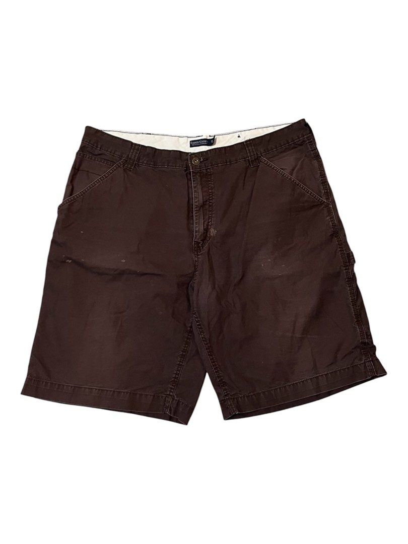 Faded Glory Men's Brown Cargo Shorts Size 38 (Category: Shorts) located in Cabuyao City. Submitted by bulandos (Listing ID 1451857034, Image 2). Description: - Brand: Faded Glory - Type: Cargo Shorts - Color: Brown - Size: 38 Waist - Material: 100% Cotton - Origin: Made in Bangladesh - Features: Classic cargo style with multiple pockets - Ideal for: Casual wear or work - Condition: Light marks on the front (please check photos for details).