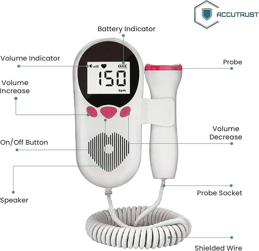 Fetal Doppler (Category: Maternity Care) located in Pasig City. Submitted by temerity_16 (Listing ID 1451897870, Image 3). Description: Fetal Doppler Brabd new.
