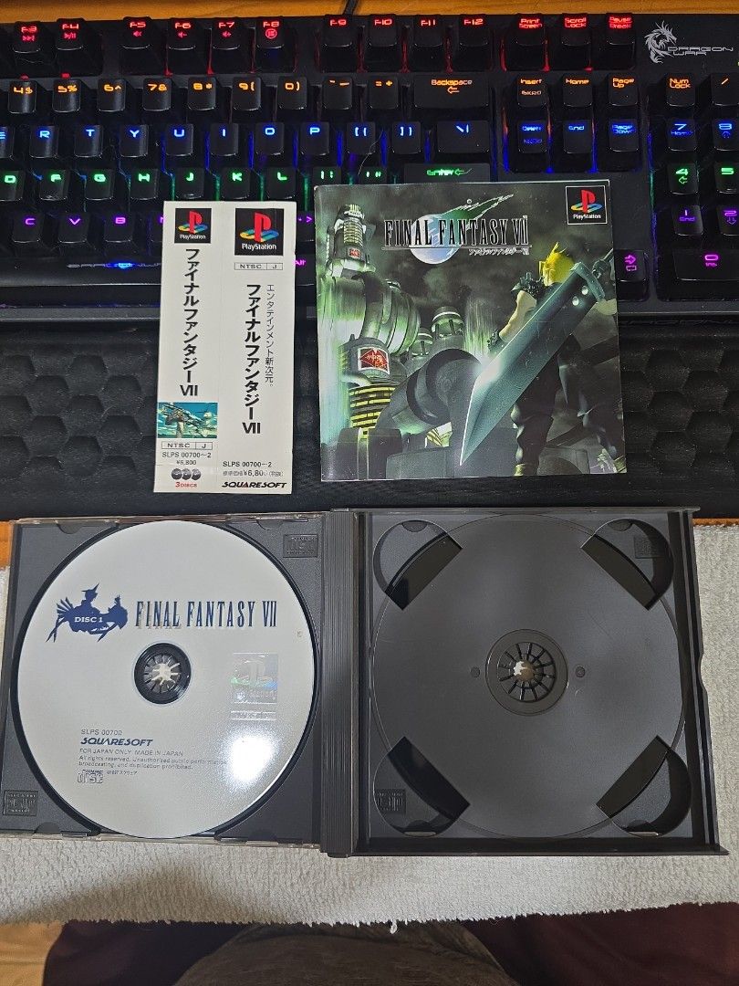 Final Fantasy PS1 Jap Versions (Category: PlayStation) located in Quezon City. Submitted by kevinskorner (Listing ID 1451725020, Image 3). Description: item: Selling Final Fantasy PS1 japanese version bundle. All games were originally bought. Cases are in good condition (Any damage will be indicated in the listing), Game discs are in excellent condition visually, with included inserts. Do note that the discs are untested! - Final Fantasy Collecti