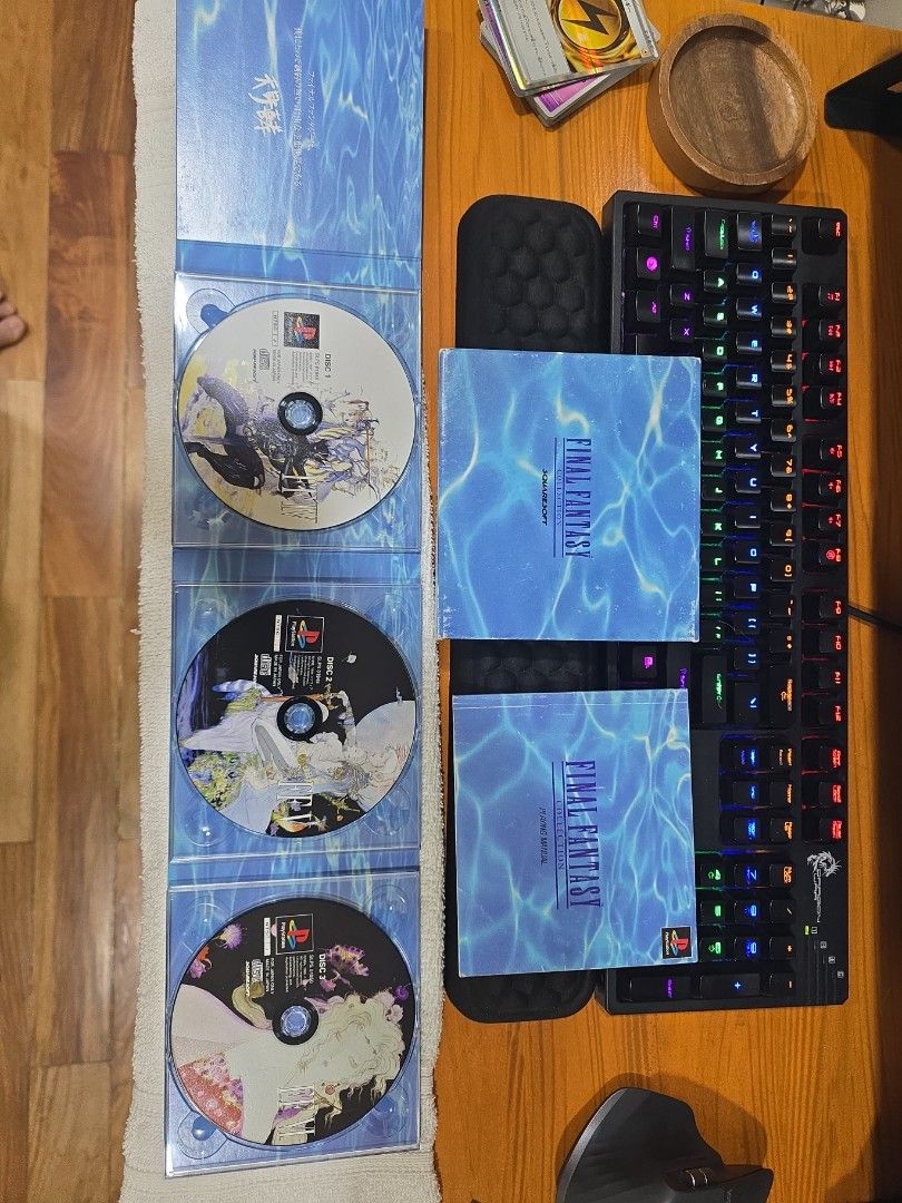 Final Fantasy PS1 Jap Versions (Category: PlayStation) located in Quezon City. Submitted by kevinskorner (Listing ID 1451725020, Image 1). Description: item: Selling Final Fantasy PS1 japanese version bundle. All games were originally bought. Cases are in good condition (Any damage will be indicated in the listing), Game discs are in excellent condition visually, with included inserts. Do note that the discs are untested! - Final Fantasy Collecti