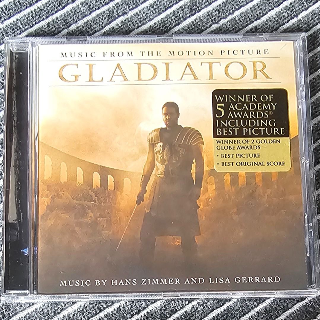 FREE [CD OST] Hans Zimmer And Lisa Gerrard – Gladiator (Music From The Motion Picture) (Category: CDs & DVDs) located in Singapore. Submitted by strangecell (Listing ID 1451848803, Image 1). Description: Thank you for your interest. Get it free with any one item purchase! Please make an offer on the item you would like to buy FIRST 😊🙏 Many more Various Genres: https://www.carousell.sg/p/1253907759 Disco/Funk/Soul/Easy Listening/ Lounge/Jazz/Chi