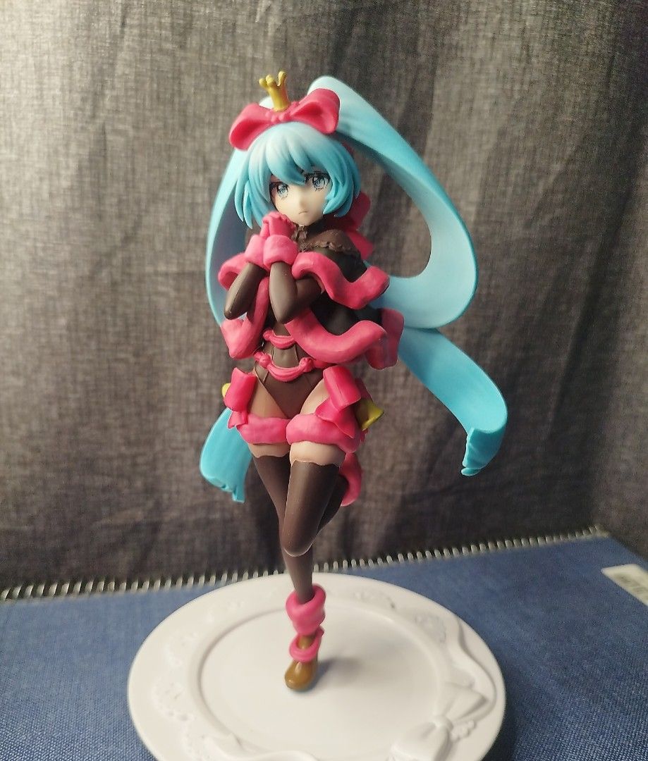 FuRyu Hatsune Miku Exceed Creative Figure SweetSweets Series (Category: Figurines & Statues) located in Malolos. Submitted by zenbu_surplus (Listing ID 1451808459, Image 1). Description: Facebook Page: Zenbu Surplus Item Description: Authentic Hatsune Miku Vocaloid Figure Chix Anime Figure Issues: N/A Reminder: ~Item color may appear different due to lighting. ~Expect minimal flaws such as stains, scratches, paint chips or signs of usage. ~All of