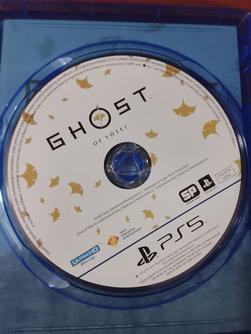 Ghost of Yotei (Category: PlayStation) located in Manila. Submitted by coinhunter8 (Listing ID 1451799655, Image 2). Description: Released date October 2025 ghost of yotei perfect gameplay. made in japan my collection.
