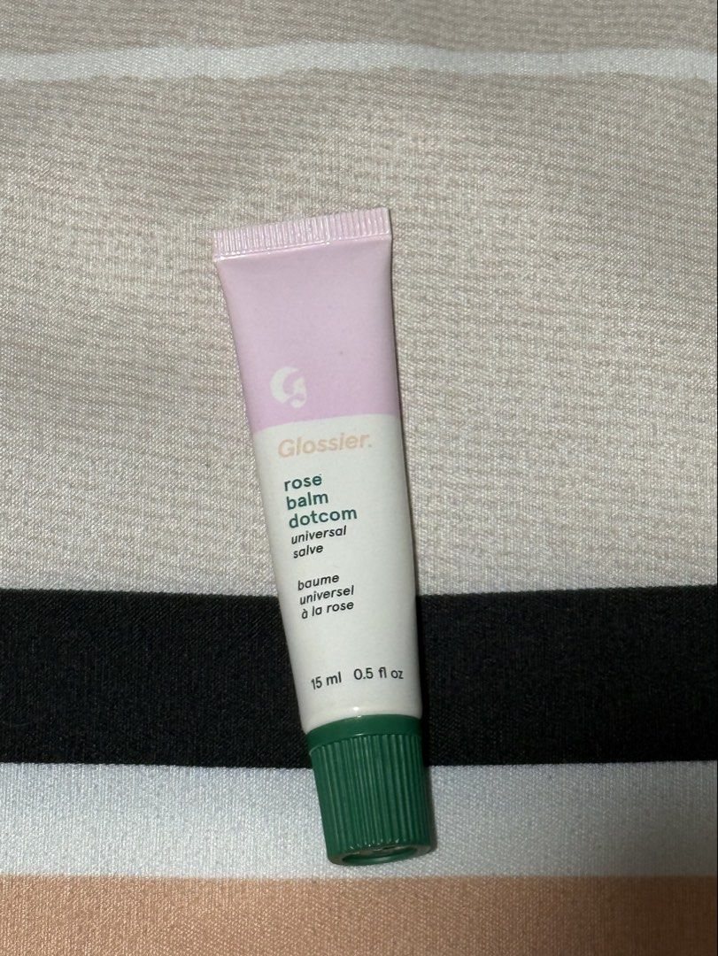 Glossier balmdotcom (Category: Makeup) located in Makati City. Submitted by prebykris (Listing ID 1451852039, Image 1). Description: Purchased at Glossier UK (vegan formula) I’ll sanitize once purchased 30% used and placed in a cool environment RFS: I prefer the original formula. Helping tags: Rhode Fenty Beauty Rare beauty.