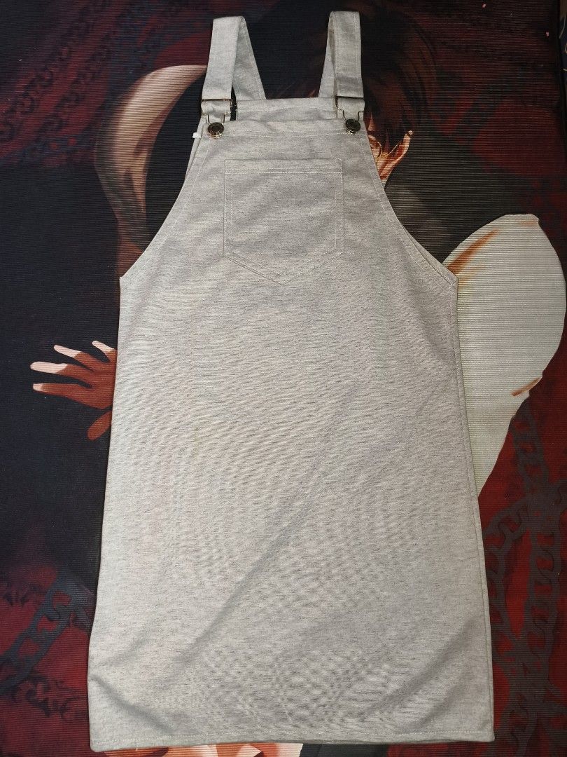Grey Overall/pinafore/dungaree Dress (Category: Dresses) located in Malaybalay. Submitted by jayllie (Listing ID 1451784666, Image 1). Description: ‼️ PLEASE READ THE DESCRIPTION FIRST ‼️ • Preloved Length: 93cm Width: 45cm 📌 First Time Selling – Please be kind and patient. Thank you for your understanding! 📚 RFS: Raising funds for my education/school expenses. ⚠️ SERIOUS BUYERS ONLY. Please message only if you're genuinely interested in purcha