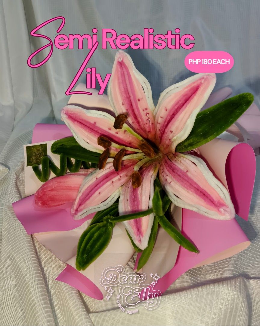 Handmade Pipe Cleaner Flower Bouquets - Various Sizes (Category: Flowers & Bouquets) located in Manila. Submitted by ashleyshan20627 (Listing ID 1451831241, Image 2). Description: - Adorable handmade flower bouquets crafted from pipe cleaners. - Available styles: Single Stems, Semi-Realistic Lilies, Mini Thumbelina Bouquets, Large Thumbelina Bouquets. - Perfect for thoughtful gifts or charming decorations. - Each bouquet is meticulously handmade 