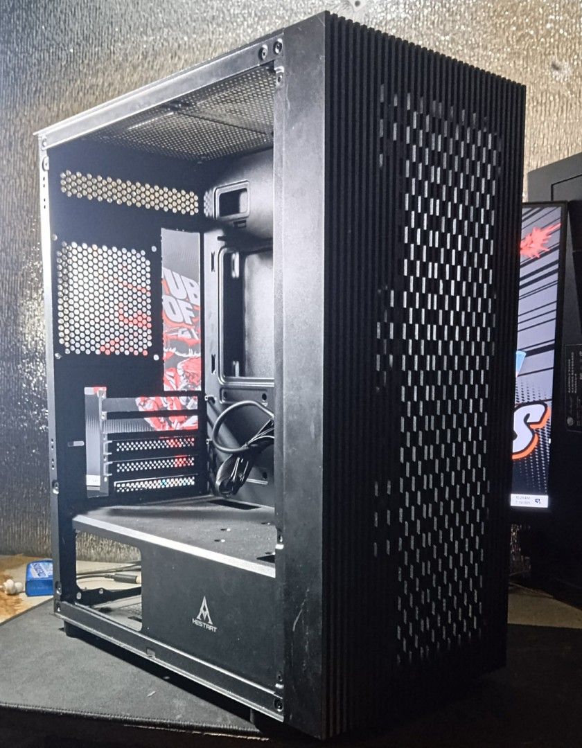 hestart mATX case with glass panel (Category: Computer Parts) located in Quezon City. Submitted by yamuyamu (Listing ID 1451751594, Image 1). Description: price negotiable! •mATX form factor — compatible with most budget motherboards •empered glass side panel (makinis pa) •good condition — no major dents, no rust •no issues — fully usable •perfect for budget location: marikina if pick up meetup: marikina bayan, cainta, pasig, cubao lalamove: (kay