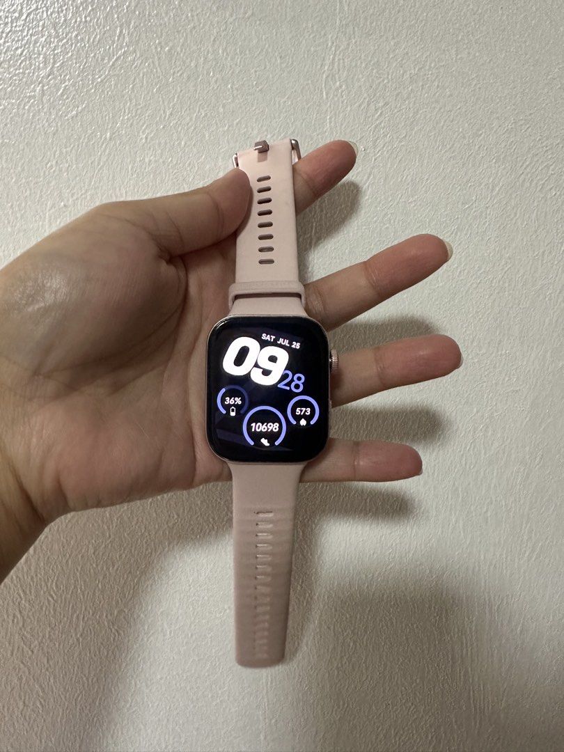 Huawei Watchfit 3 (Category: Wearables & Smart Watches) located in Mandaluyong City. Submitted by helloakiii (Listing ID 1451749824, Image 2). Description: - well used (bought last 2024) - comes with the original charger, but no box already - used only for monitoring steps and during my runs - no problem with the battery, still in good condition - comes with the original strap - with small scratches due to usage but not really noticeable RFS: wil