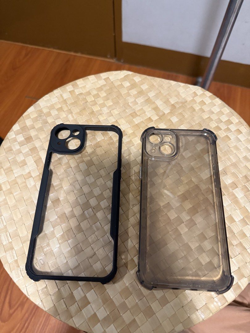IPHONE 15 PLUS / 14 PLUS RINGKE CASE BUNDLE (Category: Cases & Sleeves) located in Manila. Submitted by karizetto (Listing ID 1451855787, Image 2). Description: • with free 2 cases • silicone case.