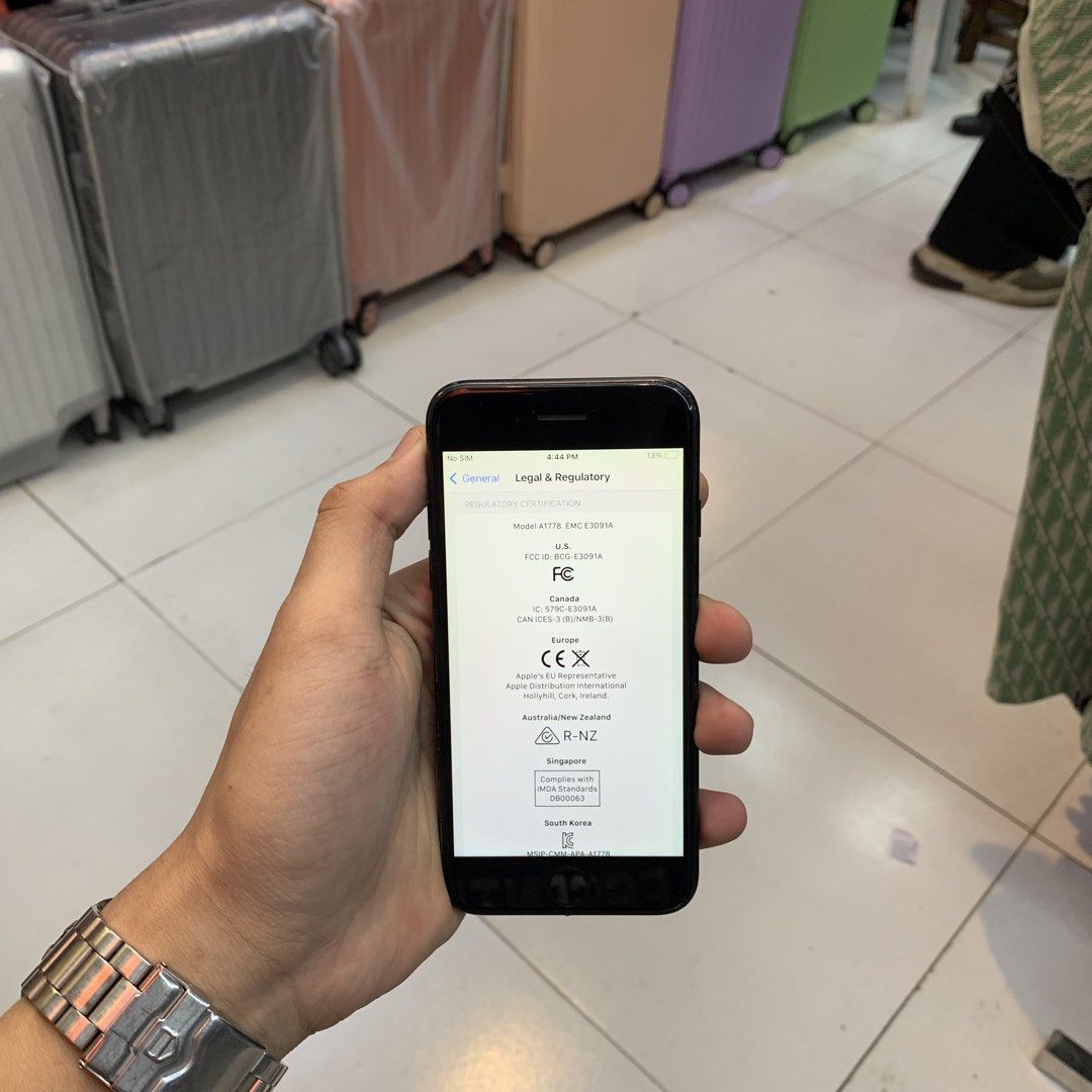 IPHONE 7 128GB (Category: iPhone 7 Series) located in Manila. Submitted by quick_gadget (Listing ID 1451868502, Image 3). Description: FOR SALE IPHONE 7 128GB BLACK COLOR NO ISSUE NO SIM RESTRICTION (ANYSIM) NO REPLACE PART GOOD HOMEBUTTON GOOD FINGERPRINT 100%BATTERY HEALTH GOOD BOTH CAMERA&UNLI RESET NOT PERSONAL USE UNIT ONLY INCLUSION: CHARGER&CASE PRICE: 2800 PM TO INTERESTING MEETUP BINONDO MANILA .