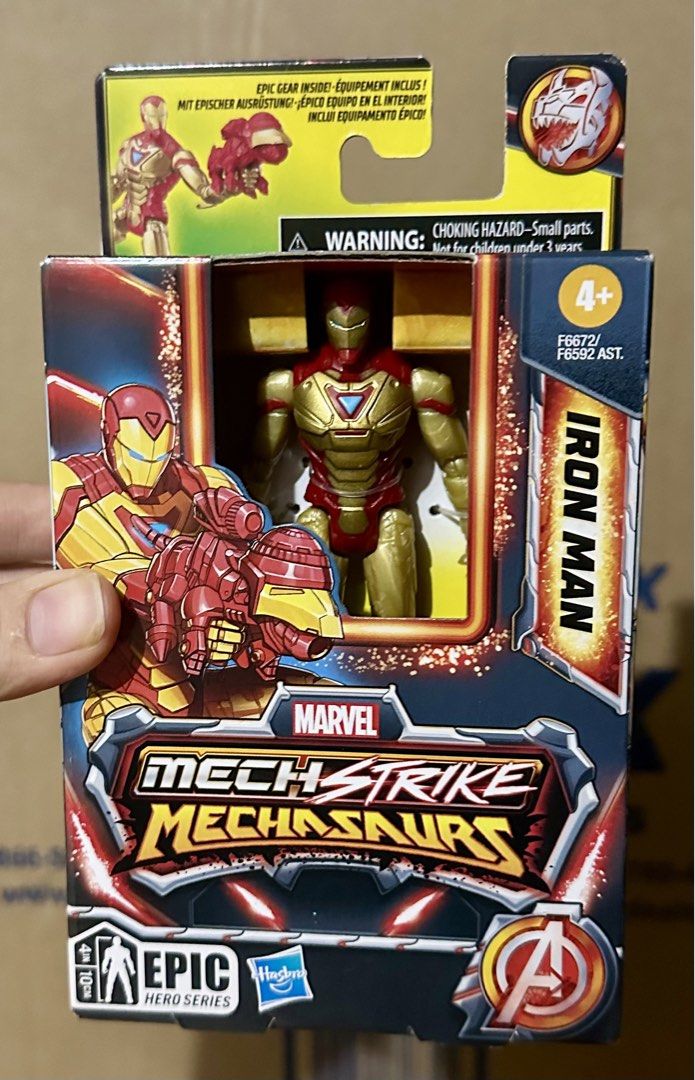 Ironman Mech Strike (Category: Figurines & Statues) located in Binan City. Submitted by elf.0000 (Listing ID 1451713939, Image 1). Description: P600.00 plus sf 3.75” tall Payment via gcash Ship thru j&t.