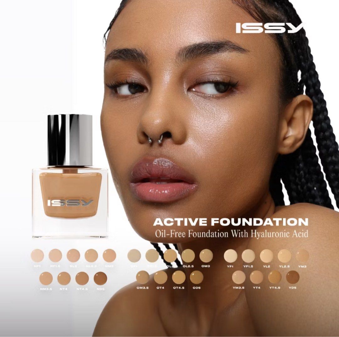 Issy Cosmetics Active Foundation NF 1.5 (Category: Makeup) located in Manila. Submitted by steff_33 (Listing ID 1451752747, Image 2). Description: - Just bought yesterday - RFS: shade is a little dark on me - Swatched once Helping tags: Strokes Issy Active Foundation Enigma Sola Absidy Teviant Happy Skin BLK Colourette Skintific Timephoria.