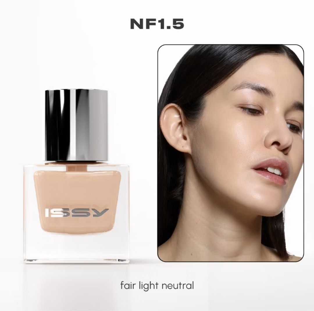 Issy Cosmetics Active Foundation NF 1.5 (Category: Makeup) located in Manila. Submitted by steff_33 (Listing ID 1451752747, Image 1). Description: - Just bought yesterday - RFS: shade is a little dark on me - Swatched once Helping tags: Strokes Issy Active Foundation Enigma Sola Absidy Teviant Happy Skin BLK Colourette Skintific Timephoria.
