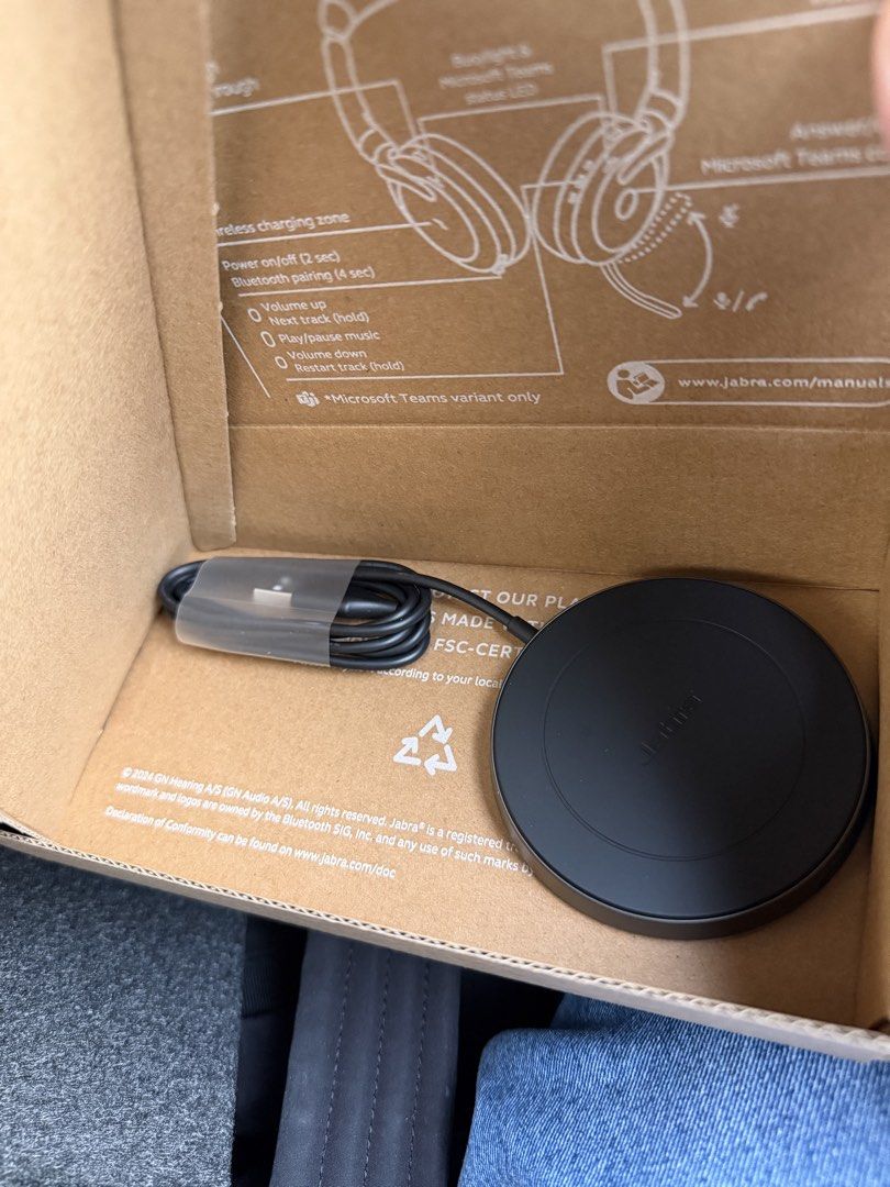 Jabra evolve2 65 flex USB-A MS wireless with charging stand (Category: Headphones & Headsets) located in Pasig City. Submitted by elevenitsolutions (Listing ID 1451702113, Image 3). Description: on hand 2 units as of aug 8.