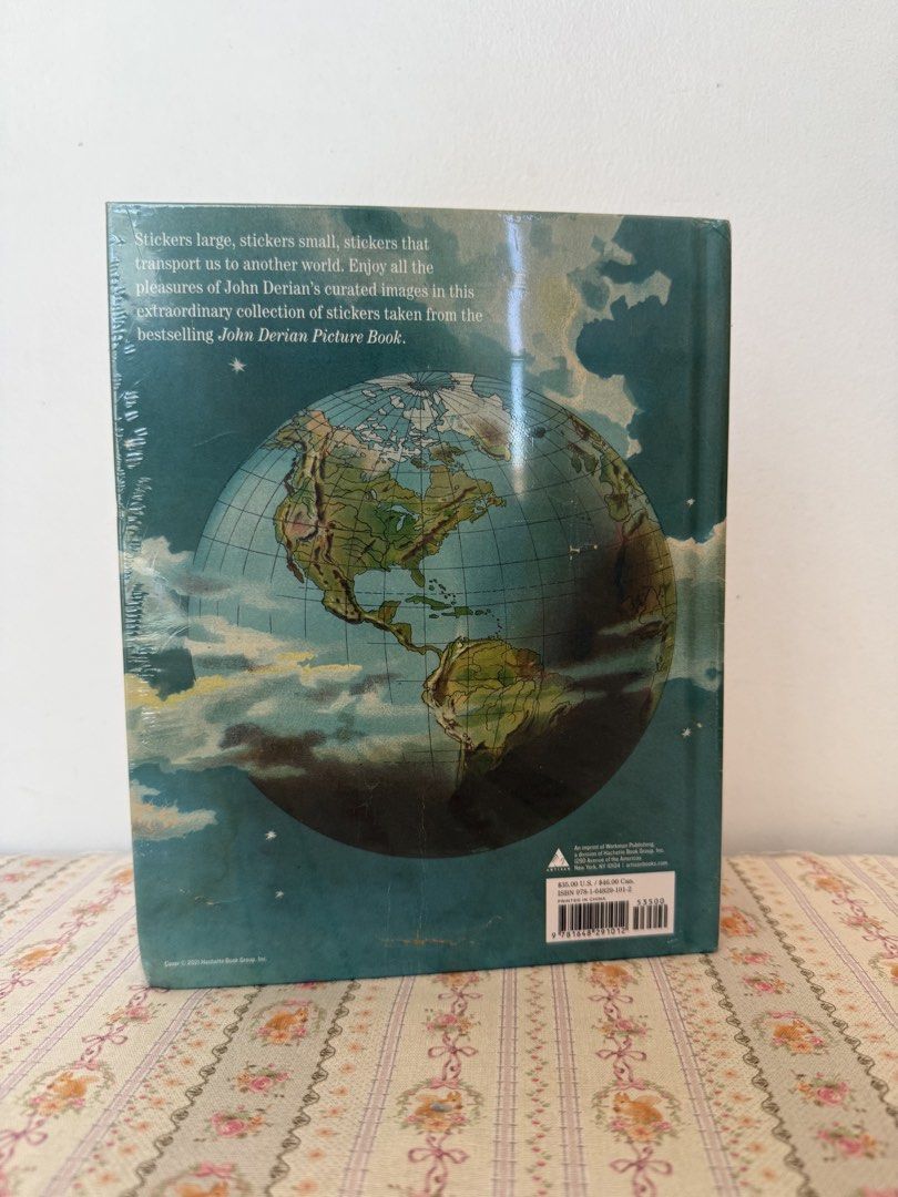 John Derian Sticker Book (Category: Storybooks) located in Angeles City. Submitted by shop.vernitia (Listing ID 1451803809, Image 2). Description: For the journal lovers! ✍️💕 Retails for $35 Description: John Derian Sticker Book, from revered designer John Derian, offers a curated collection of over 500 stickers that allow adults and children to add a touch of beauty to any surface with these beautiful images of blooming flowers, charming critte
