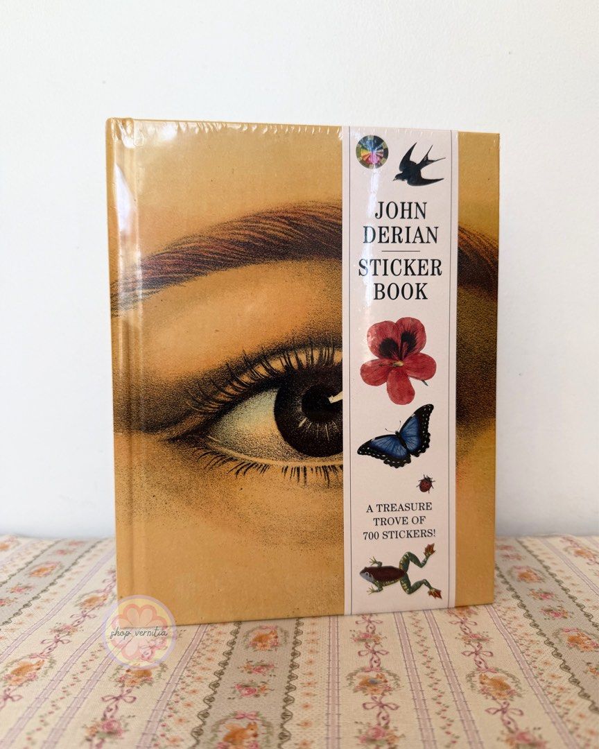 John Derian Sticker Book (Category: Storybooks) located in Angeles City. Submitted by shop.vernitia (Listing ID 1451803809, Image 1). Description: For the journal lovers! ✍️💕 Retails for $35 Description: John Derian Sticker Book, from revered designer John Derian, offers a curated collection of over 500 stickers that allow adults and children to add a touch of beauty to any surface with these beautiful images of blooming flowers, charming critte