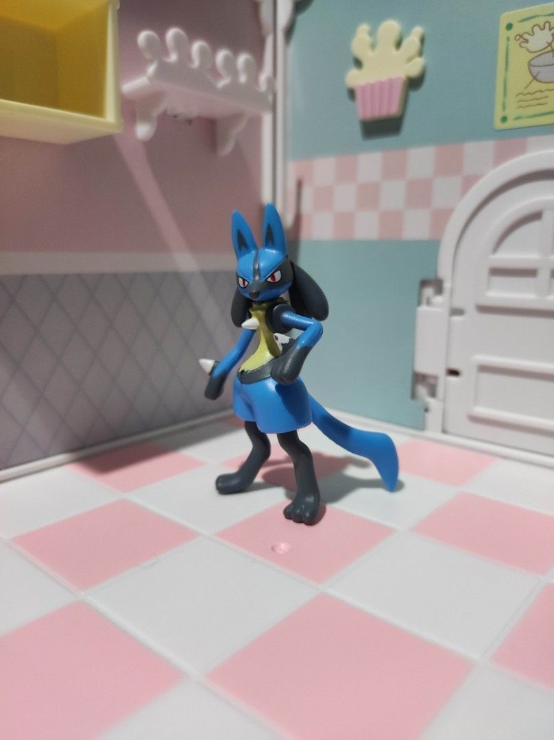 Jollibee Evolution Surprise Pokemon Figure - Lucario (Category: Figurines & Statues) located in Taguig. Submitted by lilrootshop (Listing ID 1451849561, Image 1). Description: ***Crossposted*** Price: 100 AUTHENTIC Pass sa lowballers! First to pay basis. No COD. For item reservation, a down payment of 50% or 100 pesos (whichever is less) is required. Down payment is non-refundable. One month reservation only. Location: Taguig (near BGC) MOP: GCas