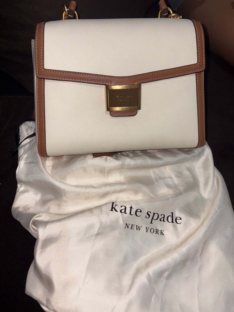Kate Spade Katty ColorBlocked Medium Top Handle Bag (Category: Shoulder Bags) located in Manila. Submitted by junasssithriftedd (Listing ID 1451741405, Image 2). Description: *For Sale: Original Kate Spade Colorblocked Medium Top Handle Bag Selling Price: P20,000 (Negotiable) ( Original Price: P23,000 100% Original Receipt available Includes original dust bag ✅Good as new Used only once during my graduation Well-maintained and in excellent condit
