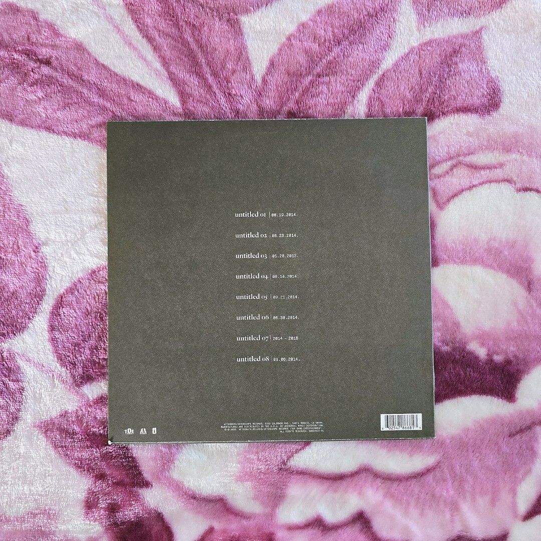 kendrick lamar 'untitled unmastered' vinyl record (Category: Vinyls) located in Cagayan de Oro. Submitted by lovedletter (Listing ID 1451721426, Image 3). Description: bought from satchmi years ago. does not come with a sleeve. last price posted. mop: gcash only loc: cagayan de oro mod: j&t/maxim (if local) will be shipped wrapped in cardboard. rfs: my player is broken and it's too expensive to fix 🔖 music turntable collection.