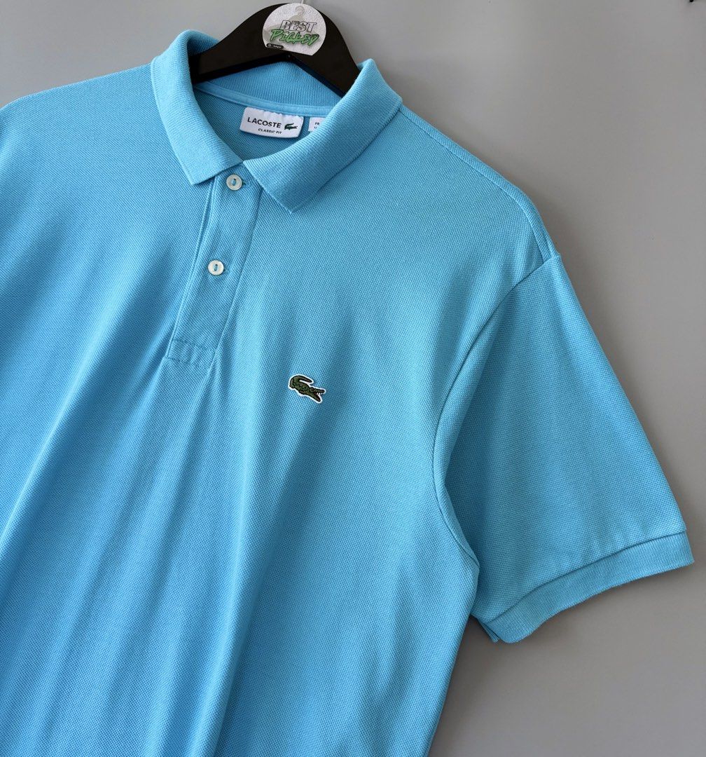 Lacoste PoloShirts (Category: Formal Shirts) located in Cebu City. Submitted by bestpicked (Listing ID 1451749374, Image 2). Description: Authentic Good as new condition Size 5 on tag Classic Fit Dimension 22x29 Best fit large to semi xl No issue Location Cebu City We ship nationwide .