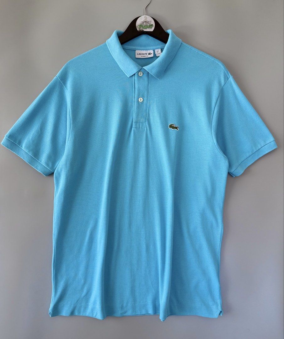 Lacoste PoloShirts (Category: Formal Shirts) located in Cebu City. Submitted by bestpicked (Listing ID 1451749374, Image 1). Description: Authentic Good as new condition Size 5 on tag Classic Fit Dimension 22x29 Best fit large to semi xl No issue Location Cebu City We ship nationwide .