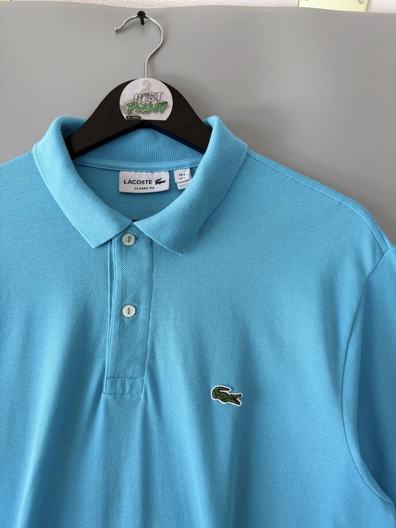 Lacoste PoloShirts (Category: Formal Shirts) located in Cebu City. Submitted by bestpicked (Listing ID 1451749374, Image 3). Description: Authentic Good as new condition Size 5 on tag Classic Fit Dimension 22x29 Best fit large to semi xl No issue Location Cebu City We ship nationwide .
