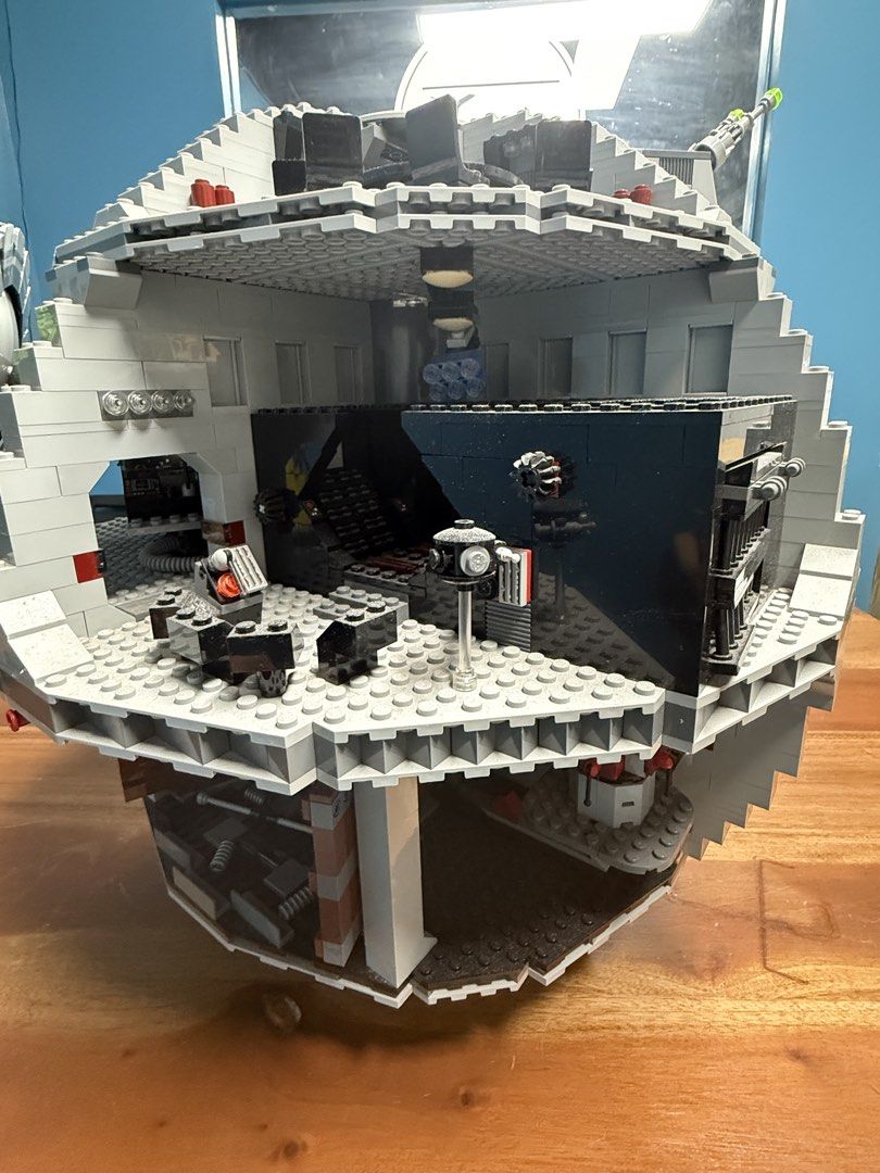 Lego UCS Star Wars Death Star 75159 (Category: Lego & Building Sets) located in Pasig City. Submitted by kief23 (Listing ID 1438015556, Image 2). Description: - Lego UCS Star Wars Death Star 75159 -99% complete. As Is - No minifigures - Features multiple levels and interior scenes - Includes various vehicles and figures - Great for Star Wars LEGO collectors.
