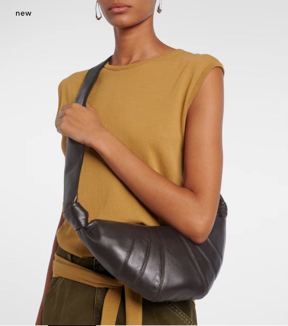 Lemaire Croissant Bag Small (Category: Luxury Bags & Wallets) located in Quezon City. Submitted by adalineonlineshop (Listing ID 1451837487, Image 1). Description: Lemaire Croissant Bag Small issue inner lining need to be clean.