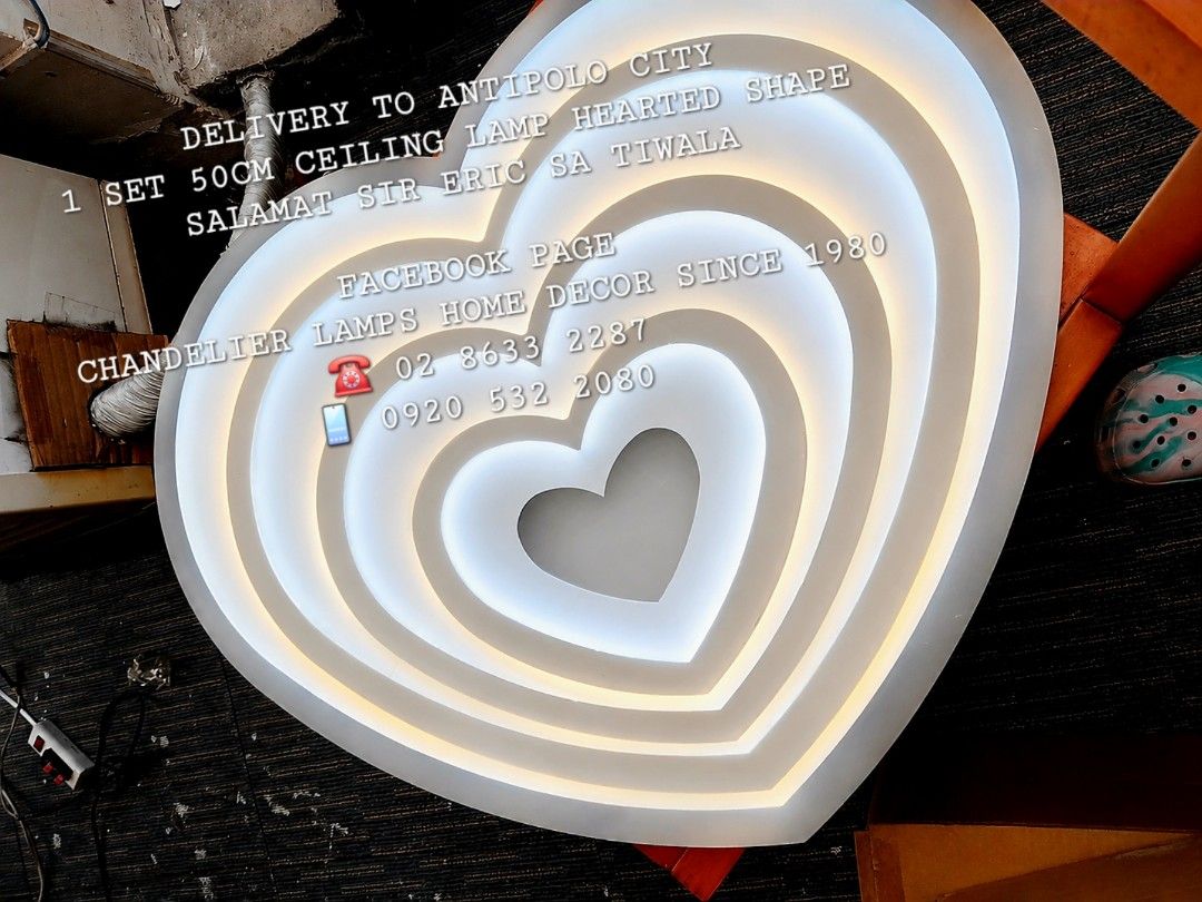 Low ceiling chandelier lamps home decor (Category: Lighting) located in Manila. Submitted by aranyailawan (Listing ID 1451815172, Image 2). Description: 🪬🧿 COLLECTING ORDERS🧿🪬 SAME DAY DELIVERY SHIPPING We're now open to serve you DESIGN ORDER NAME ADDRESS LANDMARK CELLPHONE NUMBERC.O.D Metro Manila only W/ delivery fee PAYMENT FIRST Province Area W/ Shipping fee FACEBOOK PAGE Chandelier Lamps Home Decor Since 1980 ☎️ 02 8633 2287 📱0920 532 