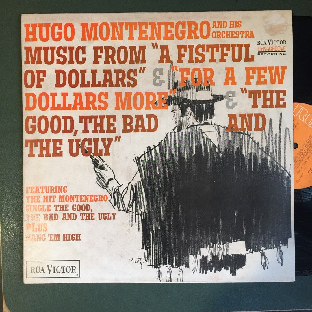 Lp - The Good, The Bad & The Ugly (Category: Vinyls) located in Subang Jaya. Submitted by vinylworld (Listing ID 1451799439, Image 1). Description: Various western movie themes by Hugo Montinegro. Ori RCA label. Very good condition. Price excludes postage..