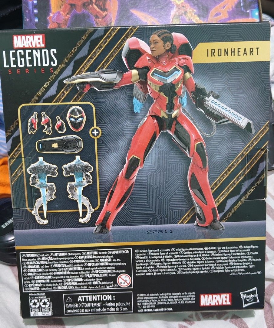 Marvel legends black panther wakanda foreever ironheart (Category: Figurines & Statues) located in Paranaque City. Submitted by igv041526 (Listing ID 1451798871, Image 2). Description: ✅brand new ✅1 pc available ✅Lbc cop lalamove (pag dating na ng rider ang pag send ng payment) ✅you can also check out in our tiktok shop SHOP NAME:IGV ONLINE SHOP.