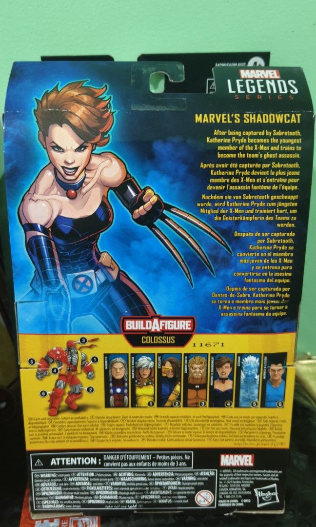 Marvel legends build a figure colossus marvel's shadowcat (Category: Figurines & Statues) located in Paranaque City. Submitted by igv041526 (Listing ID 1451886662, Image 2). Description: ✅brand new ✅offer shipping ✅available in our tiktok shop account.