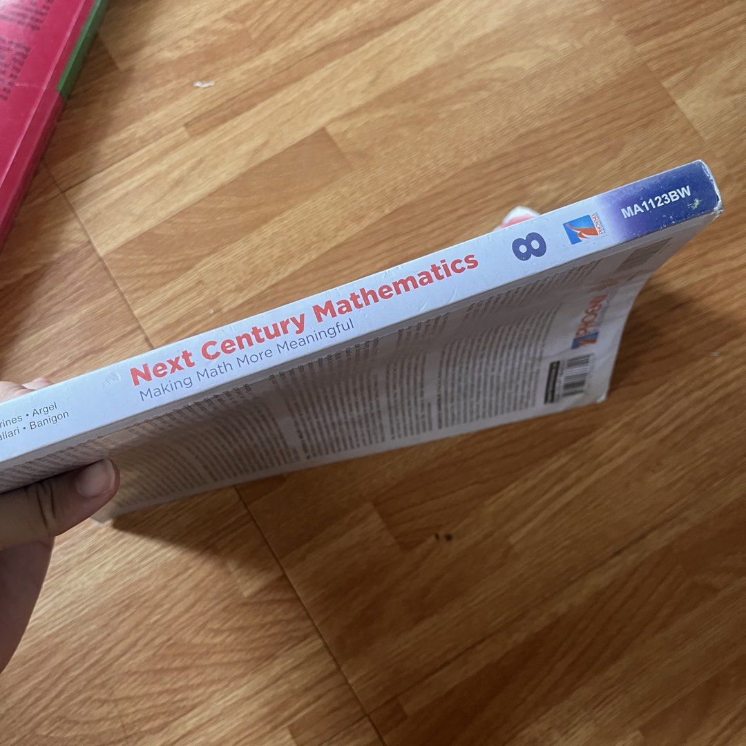 Math Grade 8 Book (Category: Textbooks) located in Manila. Submitted by lovedchrx051201 (Listing ID 1451722191, Image 3). Description: Almost all pages na may sasagutan is my writings. Loc: bulacan Mop: Gcash or Gotyme Mod: Jnt or lalamove.