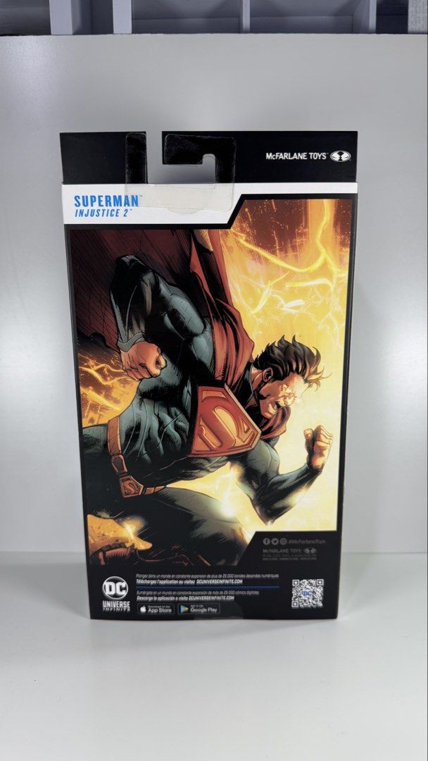 McFarlane DC Multiverse Superman Injustice 2 Action Figure (Category: Figurines & Statues) located in Quezon City. Submitted by john90667 (Listing ID 1451722710, Image 2). Description: For Sale: McFarlane DC Multiverse Superman Injustice 2 Action Figure Actual photos posted — what you see is what you get. Key Details: • 100% Authentic & Collector’s Item • Rare, mint, sealed, excellent condition — no restock • Perfect for DC/MCF collectors Terms: 