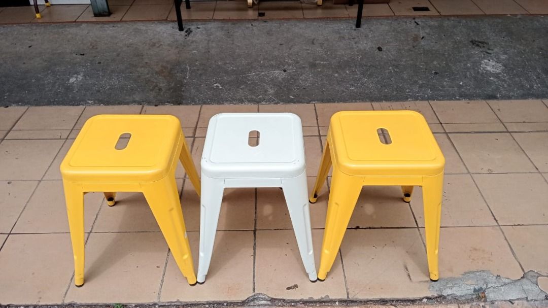 Metal Stool Code:MS-75 (Category: Chairs) located in Petaling Jaya. Submitted by micron1786 (Listing ID 1451751597, Image 1). Description: [**Price above DOES NOT INCLUDE of delivery & Installation**] Code :MS-75 Available :3 Condition : Goods We are specialist in BUY or SELL New/Used Home Furniture or Office Equipment [ Micron Furniture Trading sdn bhd ] 20 , Jalan PJS 3/46 , Sri Manja Square , Taman Sri Manja , 46000 Petaling Jaya..