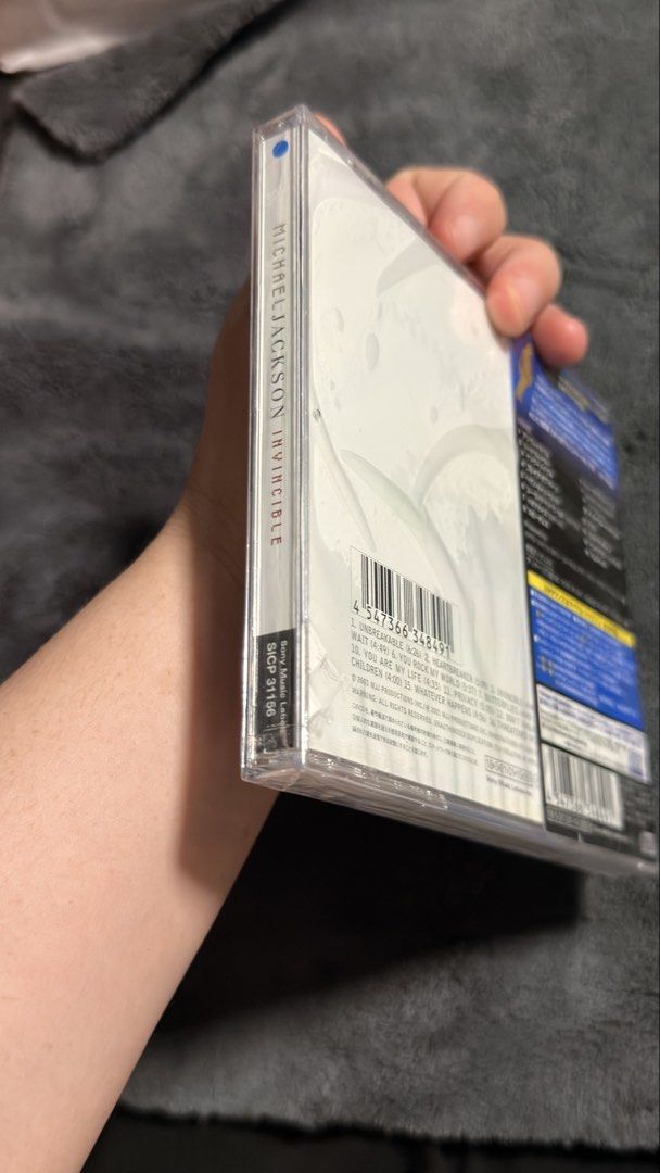 Michael Jackson "INVICIBLE" CD(BSCD2) (Category: CDs & DVDs) located in Rizal. Submitted by eecezy2thrift (Listing ID 1451812067, Image 3). Description: Kasama lang po ito sa padala galing US, 💕. 📌 𝗜𝗠𝗣𝗢𝗥𝗧𝗔𝗡𝗧 𝗡𝗢𝗧𝗘 ☟︎. 🚨◎ 𝗗𝗜𝗦𝗖𝗟𝗔𝗜𝗠𝗘𝗥: 𝗜 𝗵𝗲𝗿𝗲𝗯𝘆 𝗱𝗲𝗰𝗹𝗮𝗿𝗲 𝘁𝗵𝗮𝘁 𝗶 𝗱𝗼 𝗻𝗼𝘁 𝗼𝘄𝗻 𝘁𝗵𝗲 𝗿𝗶𝗴𝗵𝘁𝘀 𝗼𝗳 𝗮𝗻𝘆 𝗼𝗳 𝘁𝗵𝗲 𝗯𝗿𝗮𝗻𝗱𝘀 𝗹𝗶𝘀𝘁𝗲𝗱. 𝗡𝗼 𝗖𝗼𝗽𝘆𝗿𝗶𝗴𝗵𝘁 𝗜𝗻𝗳𝗿𝗶𝗻𝗴𝗲𝗺𝗲𝗻𝘁 𝗜𝗻𝘁𝗲𝗻
