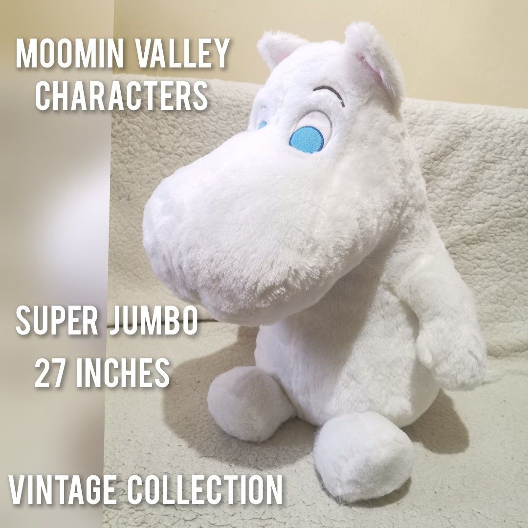 Moomin Valley Jumbo Plush 27 inches (Category: Plushies & Soft Toys) located in Bacolod City. Submitted by liza_vintage_collections (Listing ID 1451896091, Image 1). Description: .