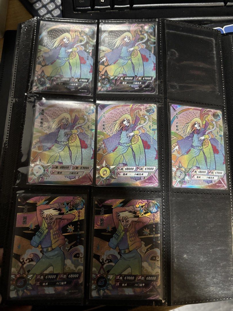 Naruto Anime Trading Cards Collection (Category: Raw Singles) located in Tarlac. Submitted by wisemoon_jonas (Listing ID 1451757361, Image 1). Description: - Collection of Naruto trading cards - set - free shipping .