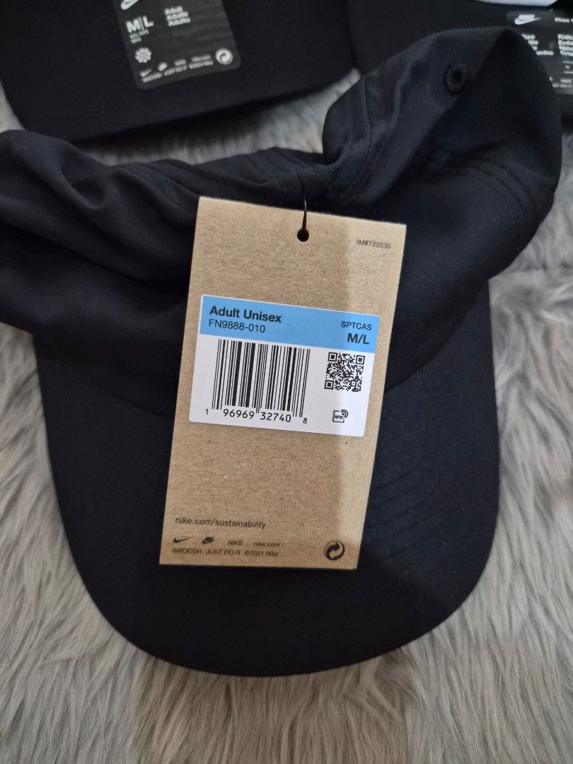 Nike Cap. (Category: Caps & Hats) located in Manila. Submitted by jayy2021 (Listing ID 1451779737, Image 2). Description: assorted nike cap 1 adult size M/L 1 kids size..