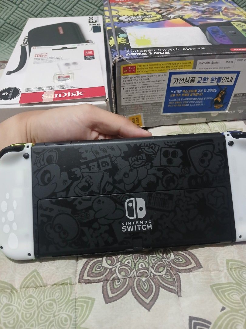 Nintendo Switch Oled Splatoon Edition 256gb Jailbreak (Category: Nintendo) located in Manila. Submitted by princedean70693 (Listing ID 1451750493, Image 2). Description: 15500 fixed ❗️ Jailbreak DualBoot Permanent Unit with tempered glass Complete with box and accessories Skull&Co Pouch 256gb Sdcard Games of your choice ❗️Malolos Bulacan Location ❗️ Cop via LBC ( need downpayment ) J&t / Lalamove.