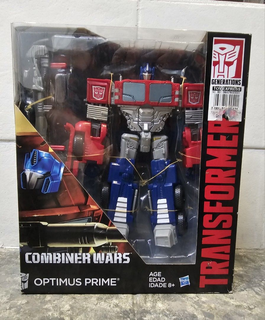 OPTIMUS PRIME - 2014 Hasbro Transformers Generations Combiner Wars Series (Category: Action & Battle Toys) located in Quezon City. Submitted by charliebrown_olx (Listing ID 1451857663, Image 2). Description: • Red - P2,200.00, White - P1,800.00 • New, Factory Sealed • Near-Mint Boxes, WYSIWYG • Sorry Last Price Already ▪︎ Pickup only at Obudan St Brgy Manresa QC (D.Tuazon St/Banawe St) ▪︎ Shipping thru J&T only ▪︎ GCash Payment TFL!.