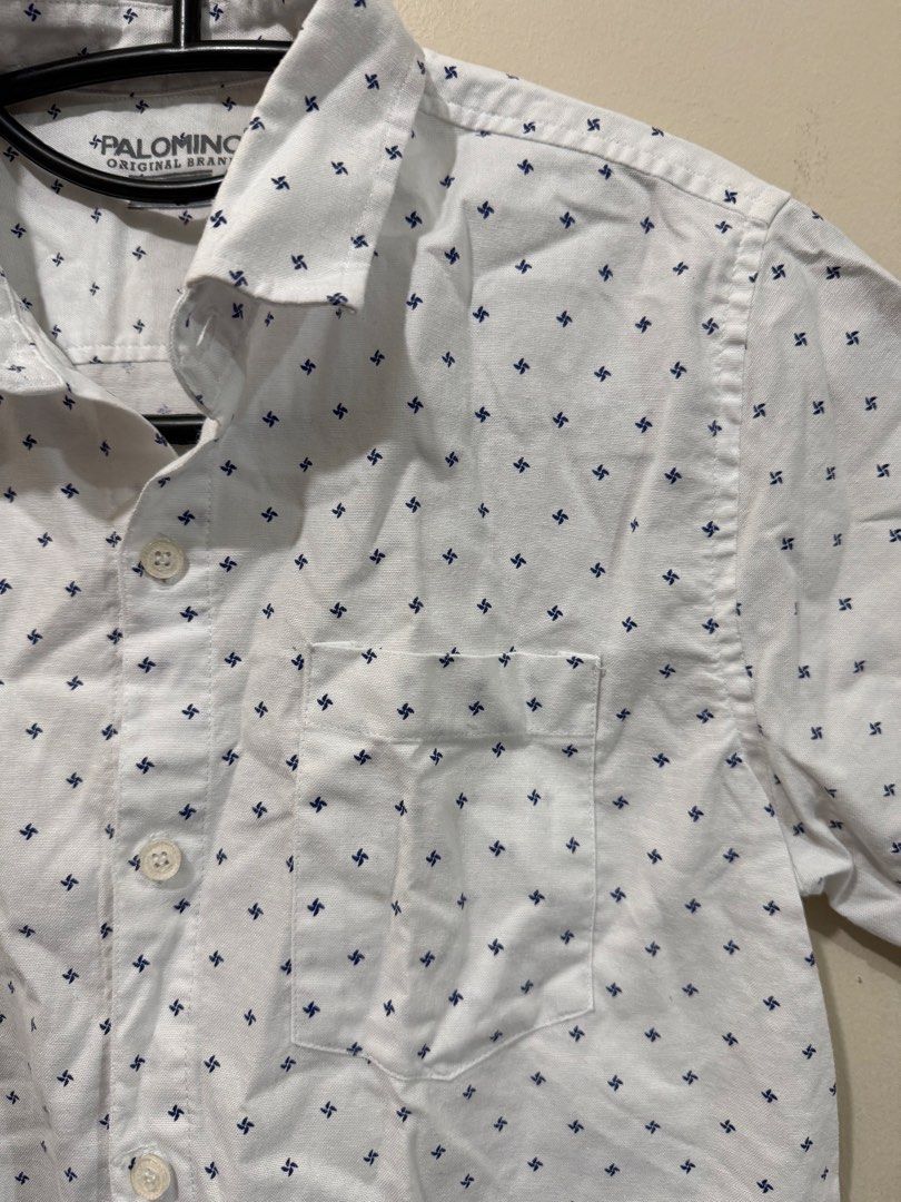 PALOMINO White Polo (Category: Babies & Kids Fashion) located in Taguig. Submitted by _decluttermomma_ (Listing ID 1451882714, Image 3). Description: Preloved PALOMINO Polo Size 2XL (9-11 years old) Like new 💵 200.
