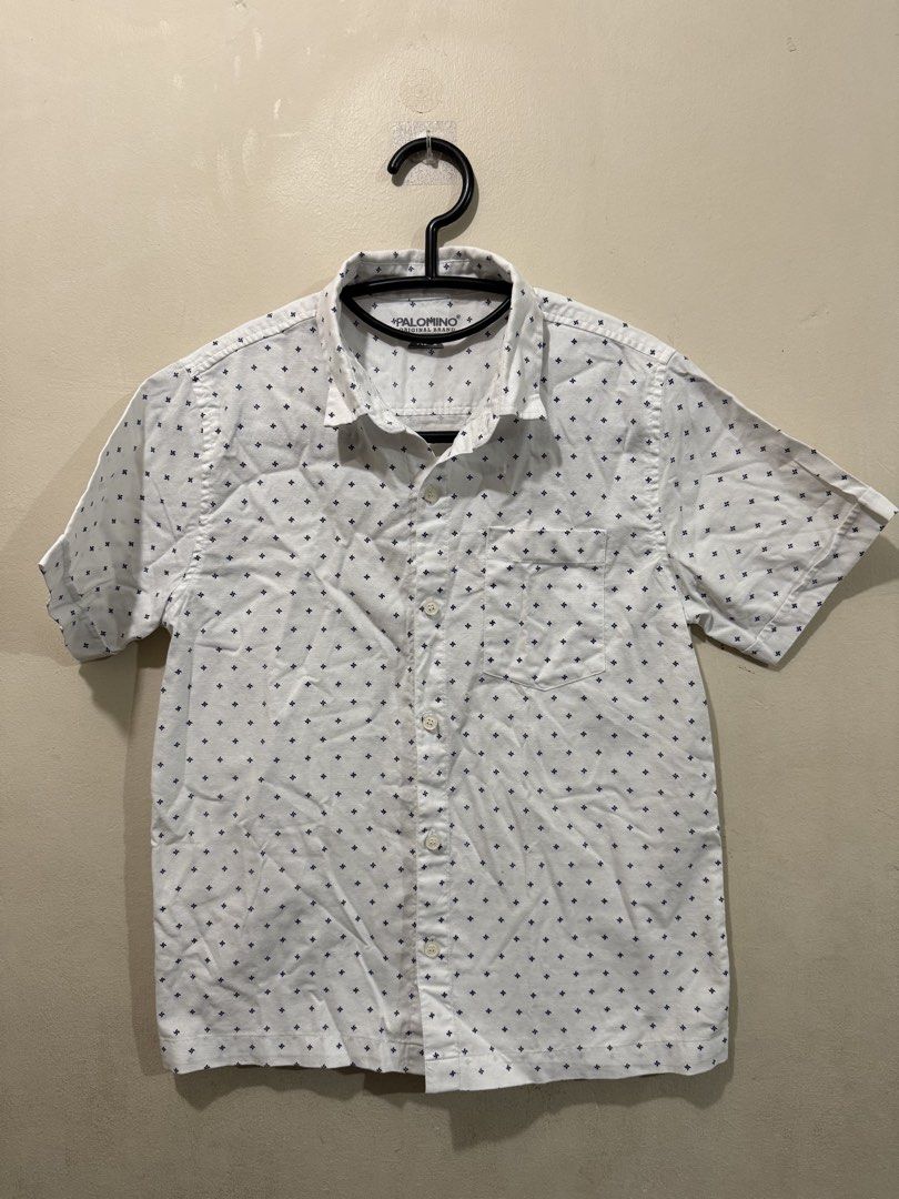 PALOMINO White Polo (Category: Babies & Kids Fashion) located in Taguig. Submitted by _decluttermomma_ (Listing ID 1451882714, Image 1). Description: Preloved PALOMINO Polo Size 2XL (9-11 years old) Like new 💵 200.