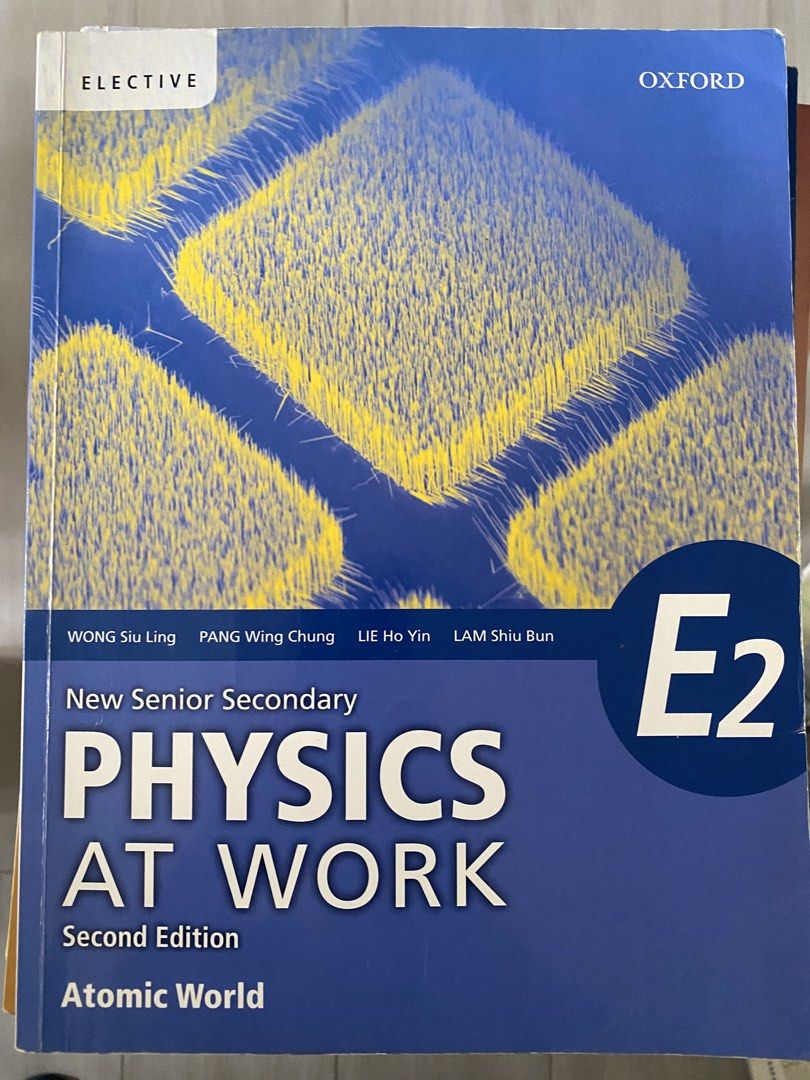 Physics at work E2 （分類：教科書）位於 Hong Kong。 由 ivan2025883 提交（商品編號 1451733259，圖片 1）。簡介： 購買前請先對ISBN#。